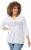 Ulla Popken City Name Graphic Tee Snow White - Τυπωμένα T-shirts για γυναίκες - 