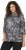 Ulla Popken Mesh Butterfly Wing Layered Tee Black - Μπλουζάκια - 