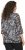 Ulla Popken Mesh Butterfly Wing Layered Tee Black - Μπλουζάκια - 