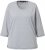 Ulla Popken Decorative Seam Short Sleeve Tee Grey - Μπλουζάκια - 
