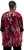 Ulla Popken Velvet Peacock Feather 3/4 Sleeve Tunic Blouse Wine Red - Μπλουζάκια - 
