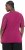 Ulla Popken Sequined Mesh Sleeve Blouse Aubergine - Μπλουζάκια - 