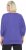 Ulla Popken Quick Drying Batwing Sleeve Tee Blueberry - Τυπωμένα T-shirts για γυναίκες - 