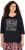 Ulla Popken Timeless Love 3/4 Sleeve Graphic Tee - Μπλουζάκια - 