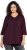 Ulla Popken Mixed Pattern Stripe 3/4 Sleeve Tee Black - Μπλουζάκια - 