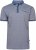 Kam Jeans 5525 Raised Dobby Fabric Polo with Tipping Indigo - Πόλο μπλουζάκια - Aνδρικά μπλουζακια πολο μεγάλα μεγέθη