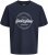 Jack & Jones Dover Denim O-Neck T-Shirt Blue - Μακό μπλουζάκια - Aνδρικά μπλουζεσ μεγάλα μεγέθη