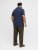 Jack & Jones College Logo Short Sleeve Polo Shirt Blue - Πόλο μπλουζάκια - Aνδρικά μπλουζακια πολο μεγάλα μεγέθη