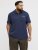 Jack & Jones College Logo Short Sleeve Polo Shirt Blue - Πόλο μπλουζάκια - Aνδρικά μπλουζακια πολο μεγάλα μεγέθη