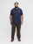 Jack & Jones College Logo Short Sleeve Polo Shirt Blue - Πόλο μπλουζάκια - Aνδρικά μπλουζακια πολο μεγάλα μεγέθη