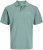 Jack & Jones College Logo Short Sleeve Polo Turquoise - Πόλο μπλουζάκια - Aνδρικά μπλουζακια πολο μεγάλα μεγέθη