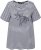 Ulla Popken Palm Tree Embroidered Tee Navy Blue - Τυπωμένα T-shirts για γυναίκες - 