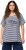 Ulla Popken Palm Tree Embroidered Tee Navy Blue - Τυπωμένα T-shirts για γυναίκες - 