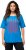 Ulla Popken LOVE Short Sleeve Graphic Tee Sapphire Blue - Τυπωμένα T-shirts για γυναίκες - 