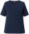 Ulla Popken TRUE Lettering Short Sleeve Tee Navy Blue - Τυπωμένα T-shirts για γυναίκες - 
