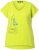 Ulla Popken Half-Sleeve A-line V-Neck Boat Pattern T-Shirt Lime - Τυπωμένα T-shirts για γυναίκες - 