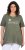 Ulla Popken Sunset Lettering Short Sleeve Graphic Tee Olive - Τυπωμένα T-shirts για γυναίκες - 