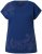 Ulla Popken Textured Paisley Motif Cap Sleeve Tee Navy - Τυπωμένα T-shirts για γυναίκες - 