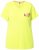 Ulla Popken Wild Antibacterial Short Sleeve Tee Lime - Μπλουζάκια - 