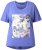 Ulla Popken Lady Of The Moon Short Sleeve Graphic Tee Lavender - Τυπωμένα T-shirts για γυναίκες - 