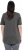 Ulla Popken Essential Front Pleat Tee Graphite Grey - Μπλουζάκια - 
