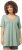 Ulla Popken Essential Front Pleat Tee Light Moss Green - Μπλουζάκια - 