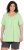 Ulla Popken Essential Front Pleat Tee Light Green - Μπλουζάκια - 