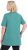 Ulla Popken Essential Front Pleat Tee Green - Μπλουζάκια - 