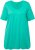 Ulla Popken Essential Front Pleat Tee Turquoise Green - Μπλουζάκια - 