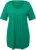 Ulla Popken Essential Front Pleat Tee Emerald Green - Μπλουζάκια - 