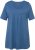 Ulla Popken Essential Front Pleat Tee Denim Blue - Μπλουζάκια - 