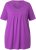 Ulla Popken Essential Front Pleat Tee Purple - Μπλουζάκια - 