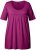 Ulla Popken Essential Front Pleat Tee Berry - Μπλουζάκια - 