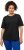 Ulla Popken Piping Accent Functional UVP 50+ Stretch Knit Top Black - Μπλουζάκια - 