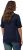 Ulla Popken Piping Accent Functional UVP 50+ Stretch Knit Top Navy Blue - Μπλουζάκια - 