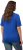 Ulla Popken Piping Accent Functional UVP 50+ Stretch Knit Top Royal Blue - Μπλουζάκια - 