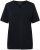 Ulla Popken Essential Notch Neck Stretch Tee Navy Blue - Μπλουζάκια - 