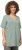 Ulla Popken Essential Notch Neck Stretch Tee Light Moss Green - Μπλουζάκια - 