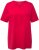 Ulla Popken Essential Notch Neck Stretch Tee Red - Μπλουζάκια - 