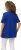 Ulla Popken Essential Notch Neck Stretch Tee Cobalt Blue - Μπλουζάκια - 