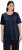 Ulla Popken Essential Round Neck Stretch Tee Navy Blue - Μπλουζάκια - 