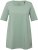 Ulla Popken Essential Square Neck Stretch Tee Light Moss Green - Μπλουζάκια - 
