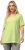 Ulla Popken Essential Square Neck Stretch Tee Lime Green - Μπλουζάκια - 