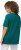 Ulla Popken Essential Square Neck Stretch Tee Emerald - Μπλουζάκια - 