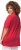Ulla Popken Essential Square Neck Stretch Tee Dark Pink - Μπλουζάκια - 