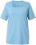 Ulla Popken Essential Square Neck Stretch Tee Light Teal - Μπλουζάκια - 