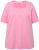 Ulla Popken Essential Square Neck Stretch Tee Light Pink - Μπλουζάκια - 