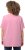Ulla Popken Essential Square Neck Stretch Tee Light Pink - Μπλουζάκια - 