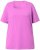 Ulla Popken Essential Square Neck Stretch Tee Cool Pink - Μπλουζάκια - 