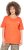 Ulla Popken Cold Dye Ruffle Edge Pocket Tee Coral Pink - Μπλουζάκια - 